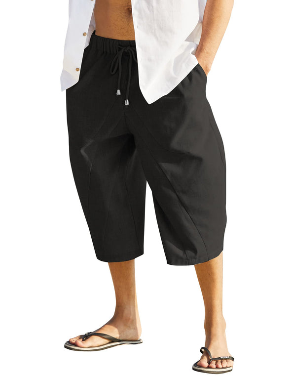 Beyond Apparel Men's Linen Shorts