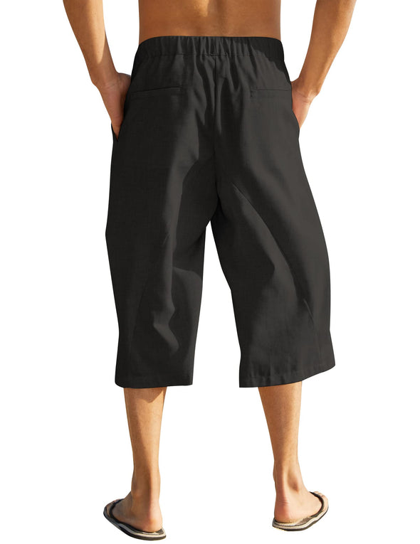 Beyond Apparel Men's Linen Shorts