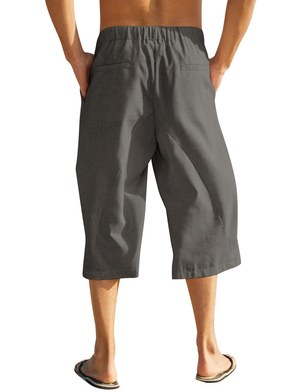 Beyond Apparel Men's Linen Shorts