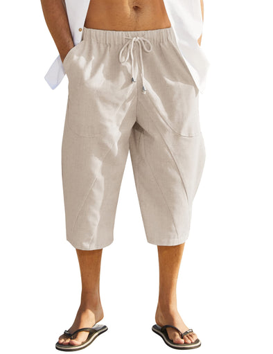 Beyond Apparel Men's Linen Shorts