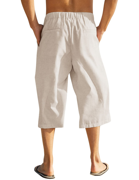 Beyond Apparel Men's Linen Shorts