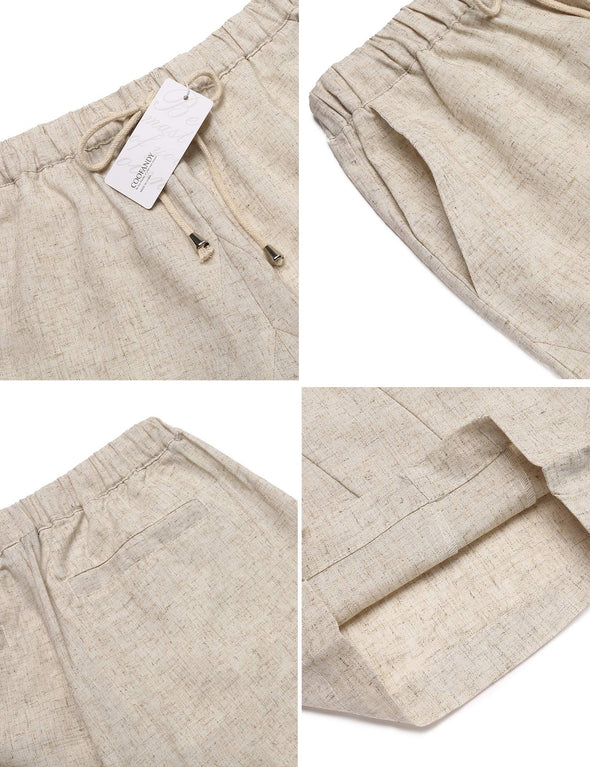 Beyond Apparel Men's Linen Shorts