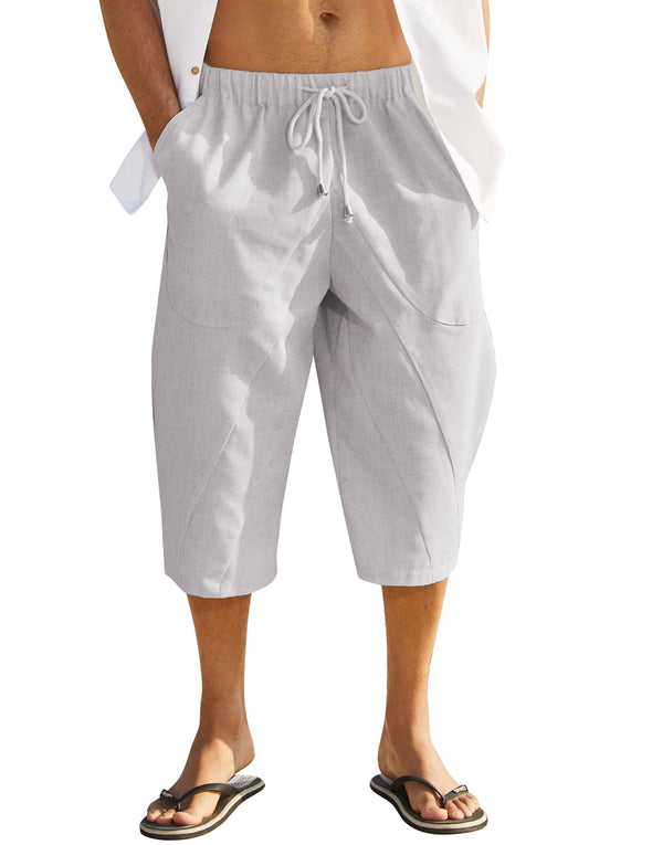 Beyond Apparel Men's Linen Shorts