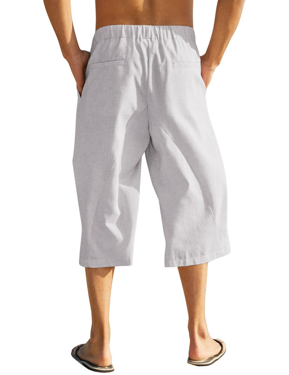 Beyond Apparel Men's Linen Shorts