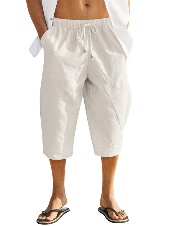 Beyond Apparel Men's Linen Shorts