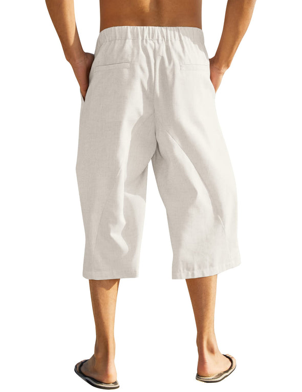 Beyond Apparel Men's Linen Shorts